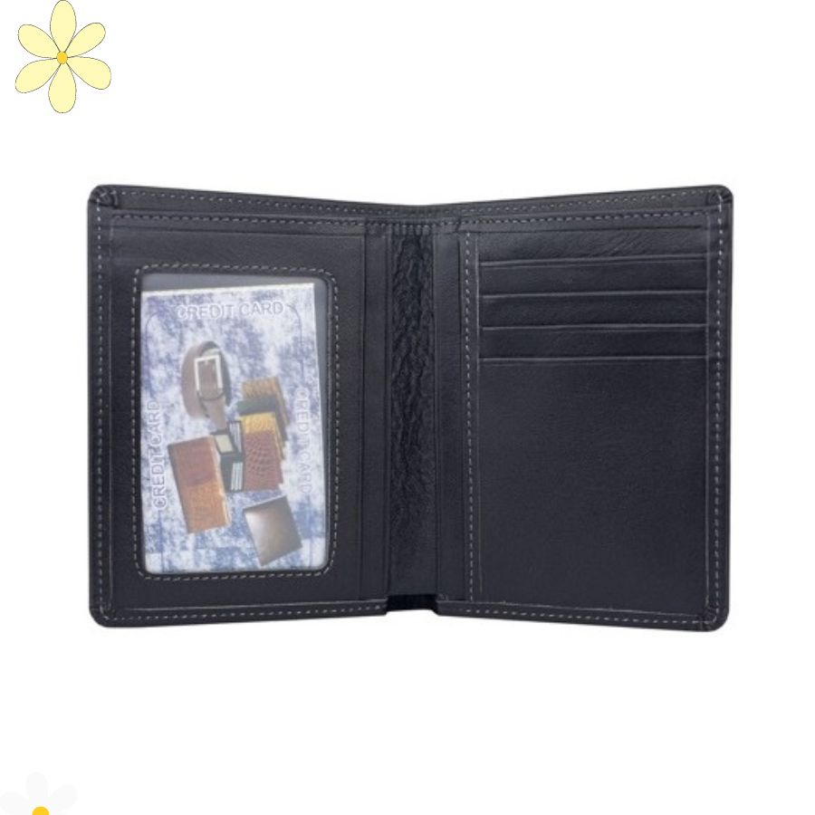 Ví Nam Đứng Gập Đôi Thiết Kế Đơn Giản - Bóp Da Cao Cấp DUNGBO -  karro_shop