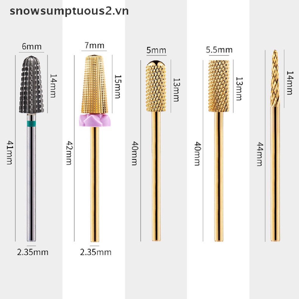 1 Mũi Khoan Móng Tay Nghệ Thuật Bằng Vonfram Cacbua