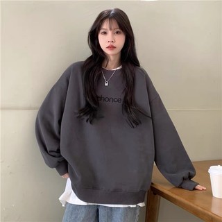 [ Rẻ vô địch ] ÁO NỈ CỔ TRÒN FORM RỘNG - CHONCE