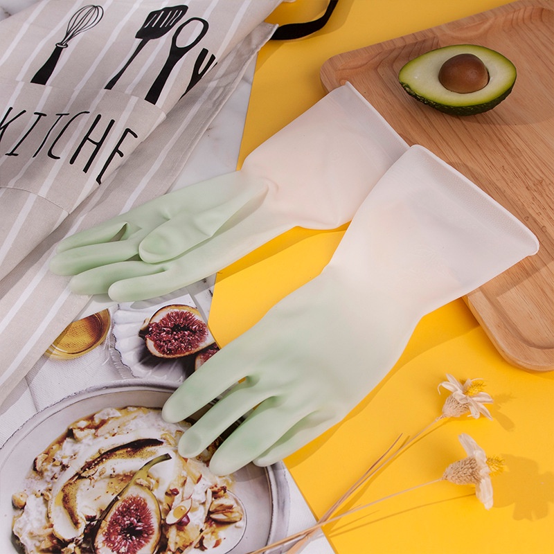 Găng tay rửa chén, bát cao su siêu dai, siêu bền