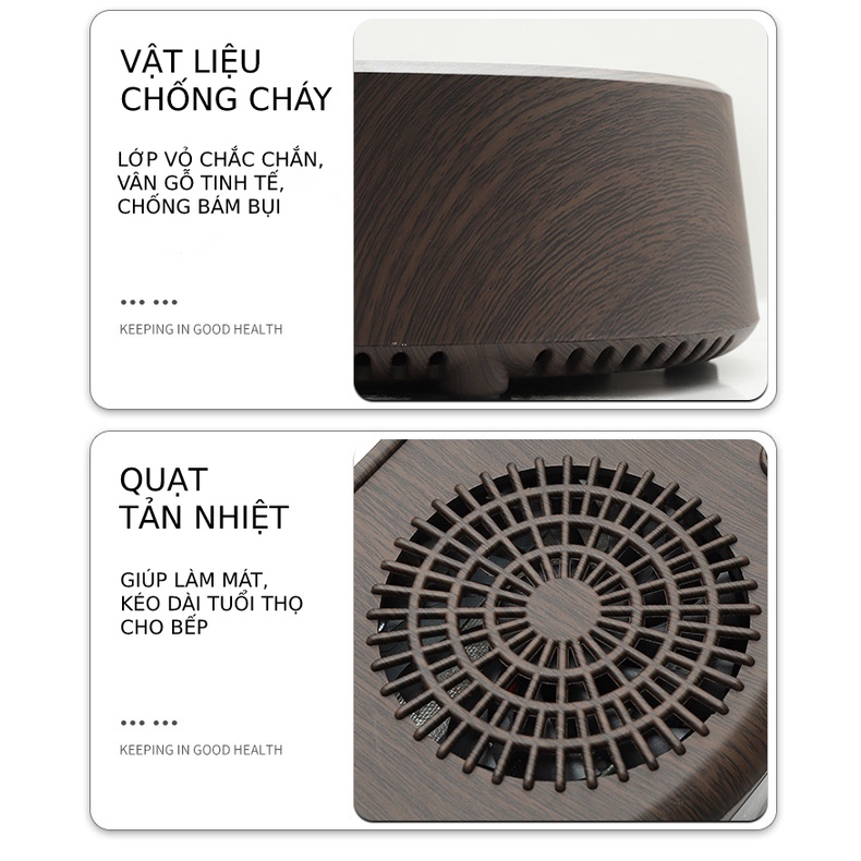 Bếp điện hồng ngoại thông minh mini chuyên pha trà 1300W