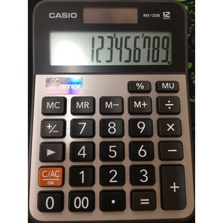Máy Tính Casio MX120B Chính Hãng (07 Năm Bảo Hành)