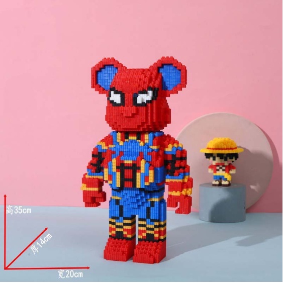 [GIÁ RẺ] LEGO-BỘ GHÉP HÌNH RÈN LUYỆN KỸ NĂNG-TRANG TRÍ BÀN SIZE LỚN(NARUTO,PIKACHU,HỔ,NGƯỜI NHỆN,NGƯỜI SẮT...)