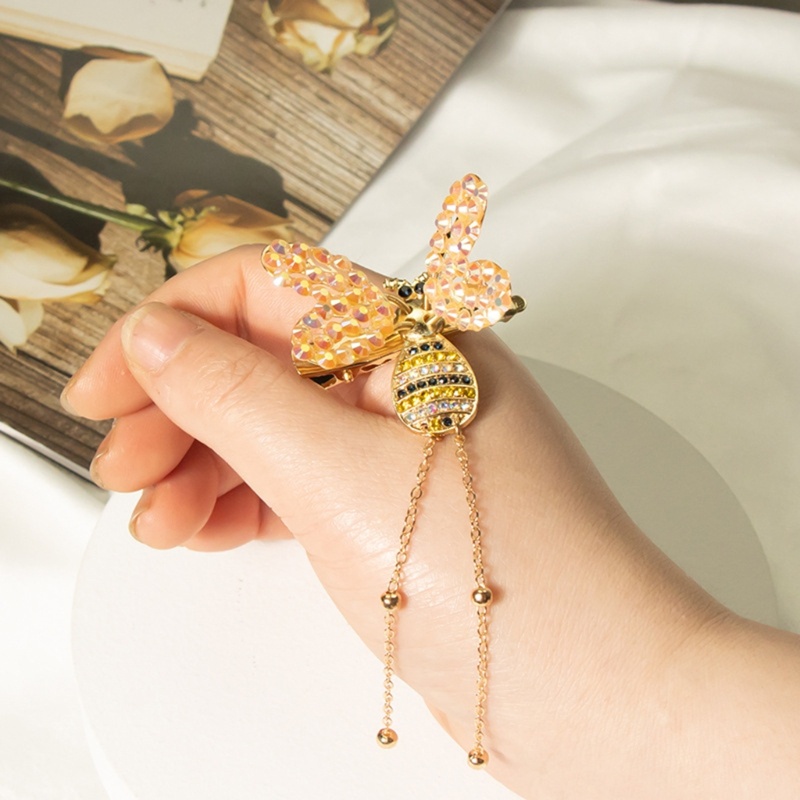 Kẹp Tóc Hình Con Ong Đính Đá Thời Trang