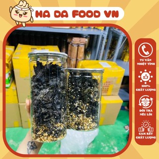 Rong biển cháy tỏi - rong biển sấy ăn liền - ăn vặt hada food vn
