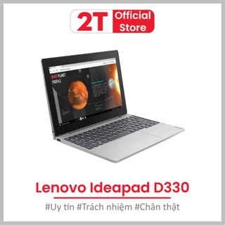 Laptop 2in1 Lenovo D330 màn hình cảm ứng, bàn phím tháo rời chuyên văn phòng (Wifi)