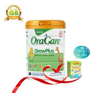 Sữa Oracare growplus 4 lon 900gr - Tặng 1 lọ yến sào khi mua 1 lon