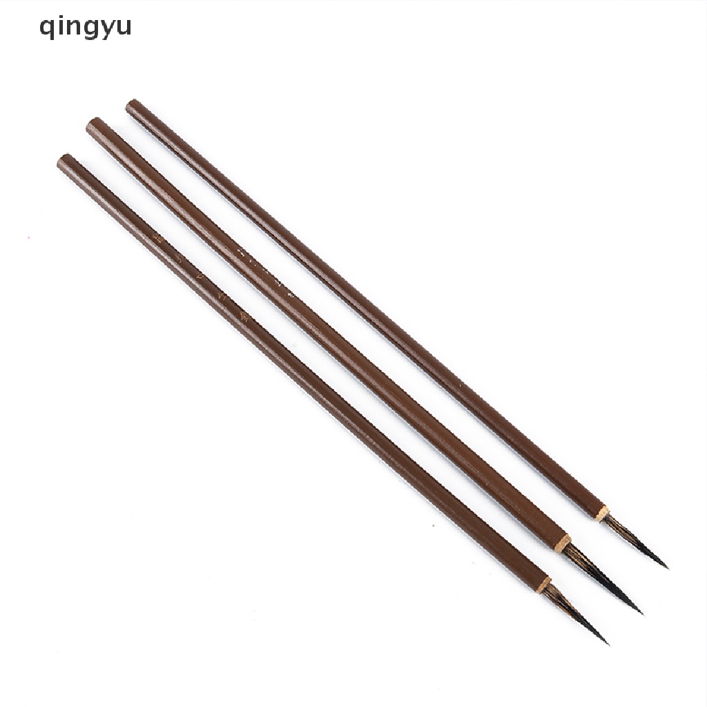 Qingyu Set 3 Cọ Viết Thư Pháp Sơn Mịn Màng