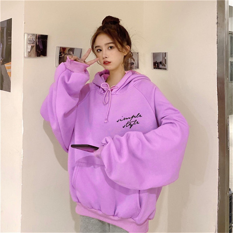 Áo Hoodie Unisex Form Rộng Madela Có Mũ In Chữ Simple Style Cao Cấp , Áo Hoodie Nỉ Trơn Unisex Nam Nữ Phong Cách Hàn