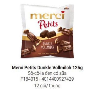 Kẹo Socola Merci  125g Petits Storck