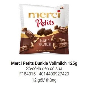Kẹo Socola Merci  125g Petits Storck