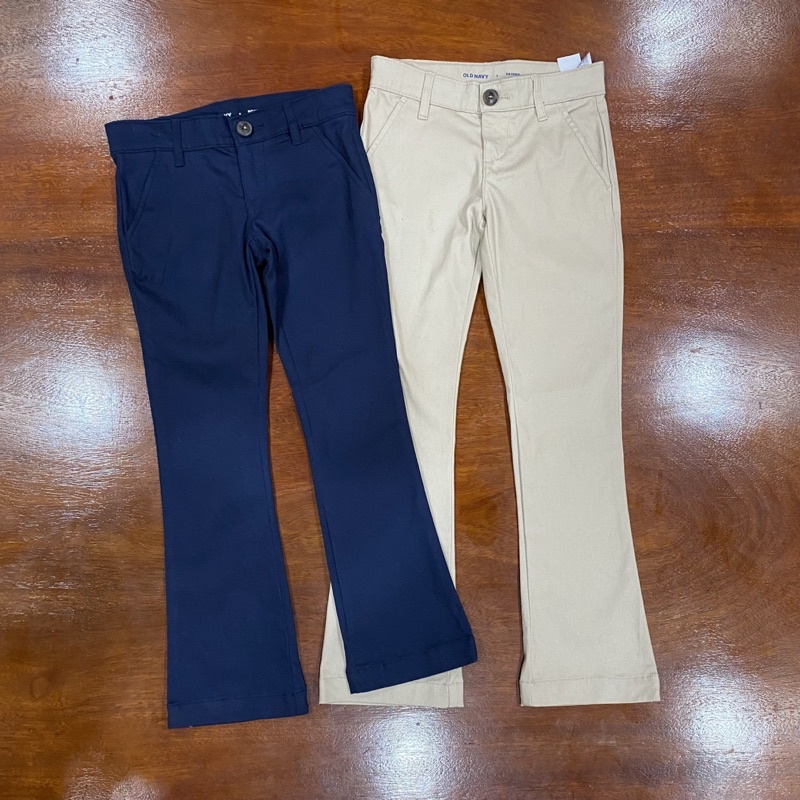 Quần dài kaki xuất dư cho bé gái, bé trai size đại