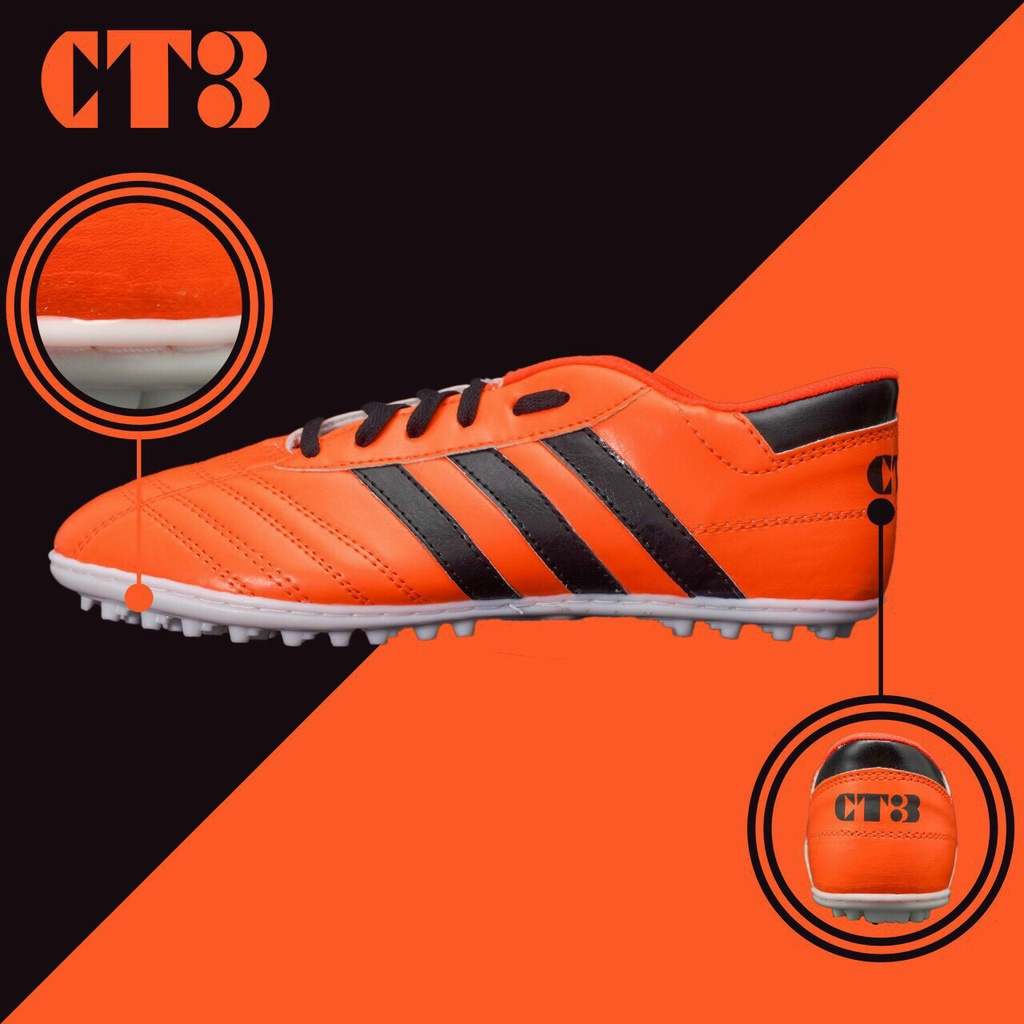 Giày 3 sọc nam đá bóng_bóng đá_đá banh sân cỏ nhân tạo