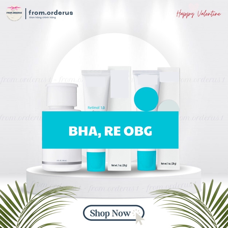 Tẩy Da Chết Mặt BHA, Retinol Các Loại