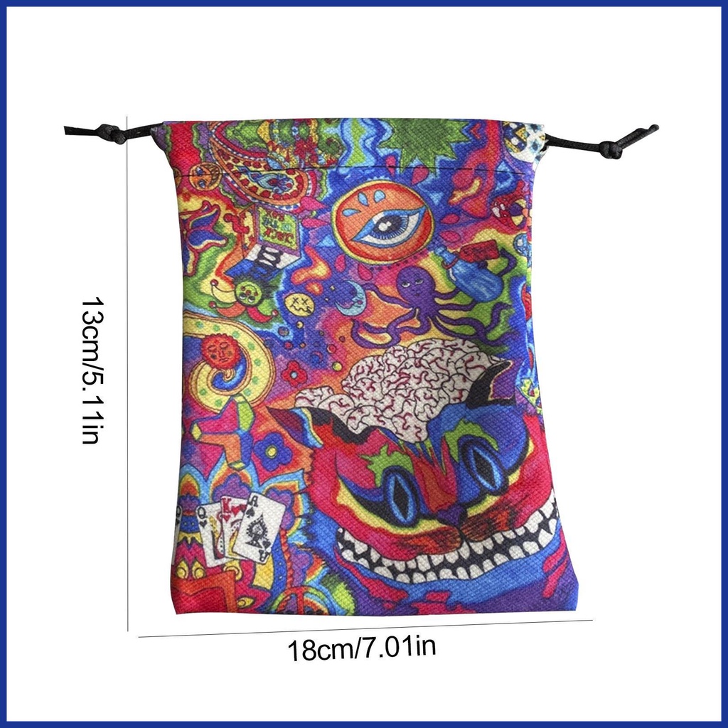 Túi Dây Rút Bảo Vệ Bài Tarot Đa Năng Tiện Dụng