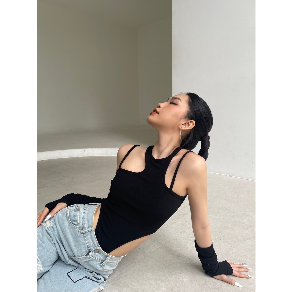Bodysuit có tay rời - Gladys Bodysuit - DEPASS