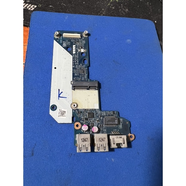 Thay Bo board Wifi USB cổng lan Board Wlan Wifi USB Laptop Dell Vostro 3560 V3560 zin bóc máy