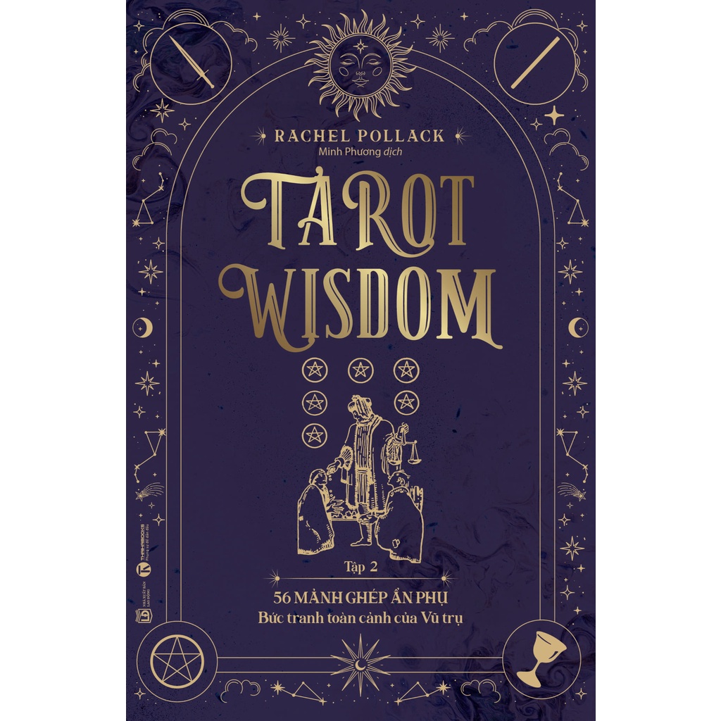 Sách - Tarot Wisdom Tập 2 56 lá bài Ẩn phụ Bức tranh toàn cảnh của Vũ trụ