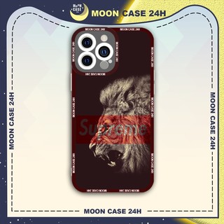 Ốp lưng iphone cạnh vuông Moon Case Supreme Tiger 7/7plus/8/8plus/x/xs/11/12/13/14pro/max/plus/promax