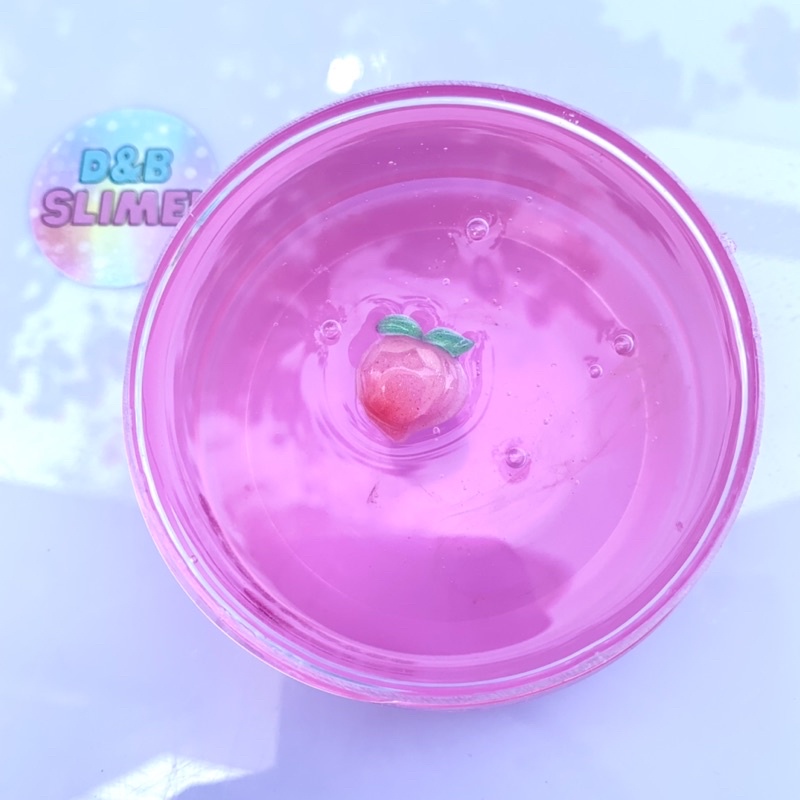 Peachy Water Slime - Slime Nước Trái Đào Thơm và Vui, Chơi không dính tay.