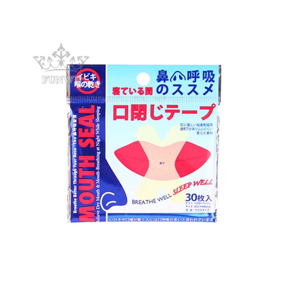 【FUNWD】150Pcs/Set Anti Snoring Solution Mouth Seal Transparent Stickers Health Care New