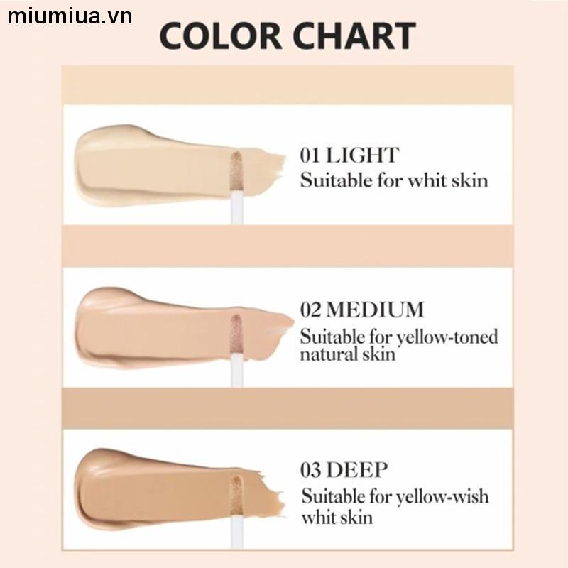 miumiuaKem Che Khuyết Điểm Độ Che Phủ Hoàn Hảo