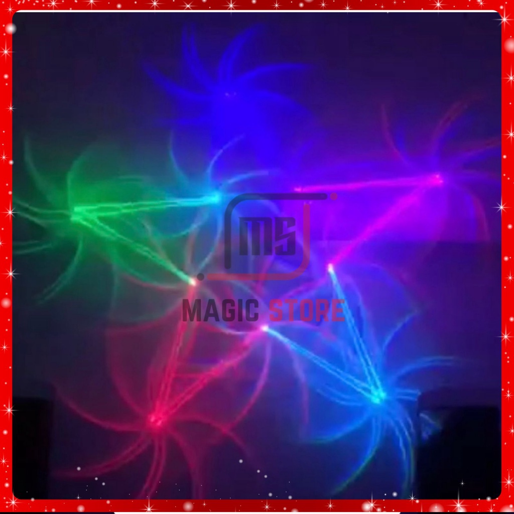 Đèn Bay Phòng Laser K1 Plus Chiếu Gần 1000 Hình Ảnh Và Hiệu Ưng 3D Cực Ảo