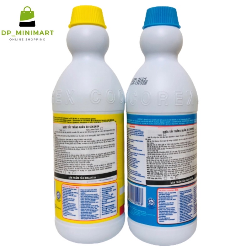 Nước Tẩy Quần Áo Trắng Cocorex 500ml - Malaysia