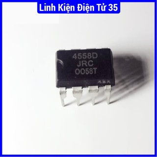 IC chức năng 4558D chân cắm DIP8