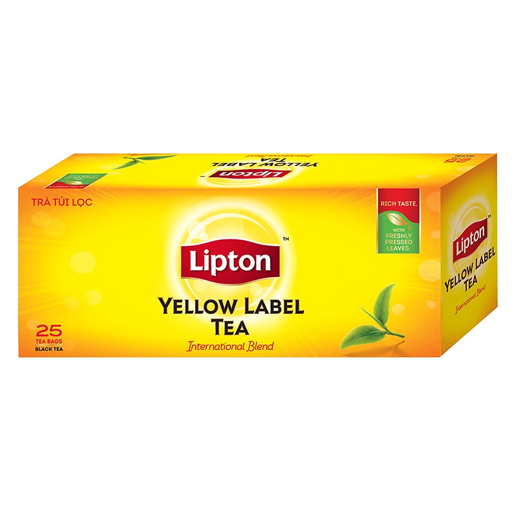 Hộp trà lipton - 25 túi
