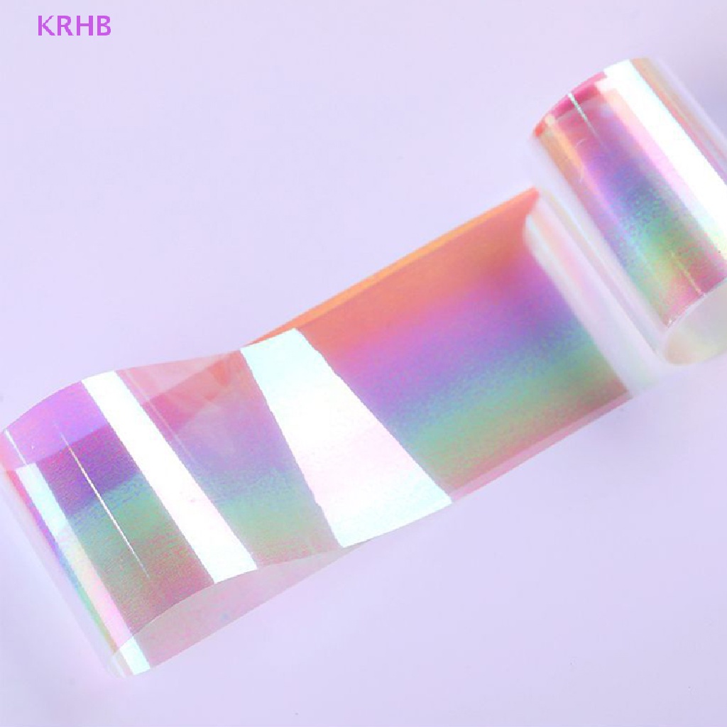 Giấy Dán Móng Tay 100 X 4Cm Họa Tiết Sọc Dọc Lấp Lánh Mới