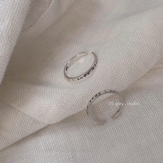 𝗥𝗜𝗡𝗚 | Nhẫn khắc chữ kí tự bản nhỏ