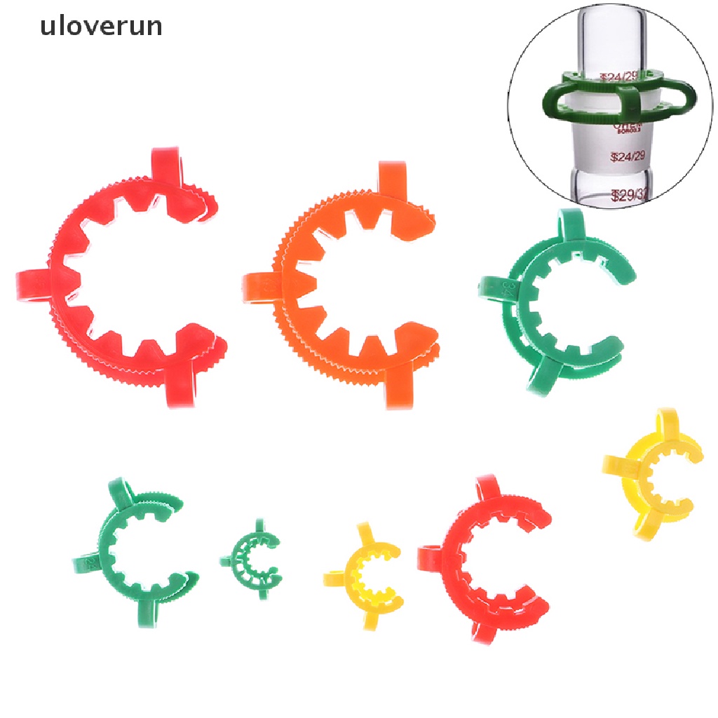 Bộ 2 / 5 / 10 Kẹp Miệng Nôi Bằng Nhựa Chuyên Dùng# 14# 19# 24# 29# 34# 40# 45# Kẹp Nhãn Hình Nón Chuyên Dụng Cho Phòng Thí Nghiệm