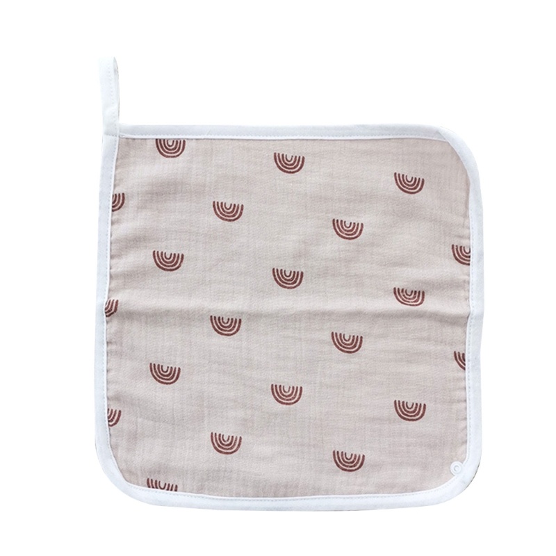 Yếm Ăn Nhẹ Mềm Mại Thấm Hút Tốt Cho Bé Sơ Sinh