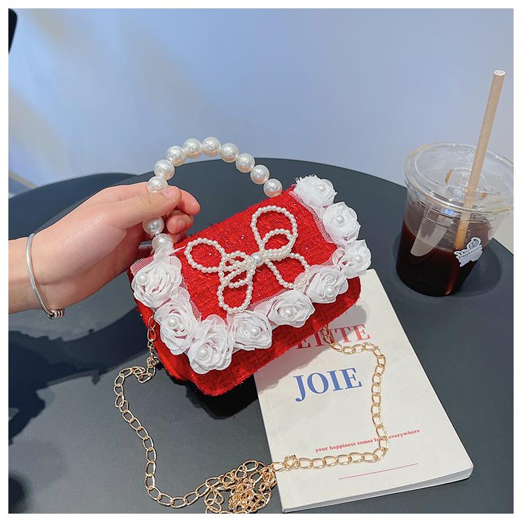 PVN57195 Túi đeo chéo mini, túi đựng lì xì Tết cho bé gái chất dạ xinh xắn