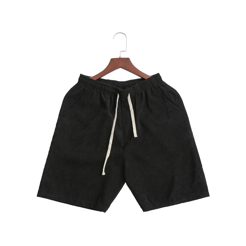 Quà tặng khâu trang cho Quần short nam nhung tăm cao cấp - Quần đùi mặc nhà đi chơi thời trang unisex