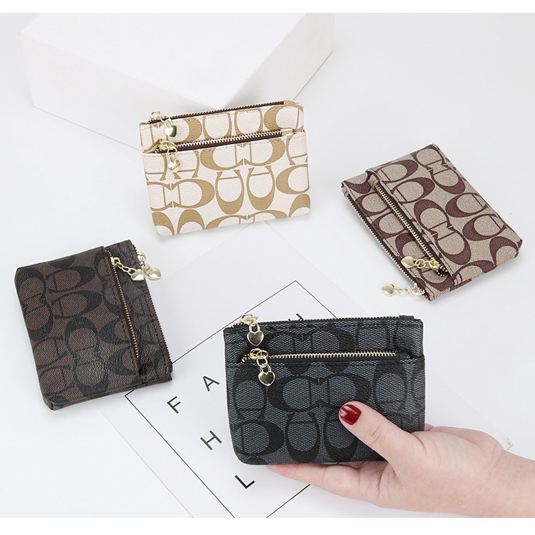 Ví Da Cầm Tay Có Khóa Kéo Phong Cách Âu Mỹ 2023 Cho Nữ