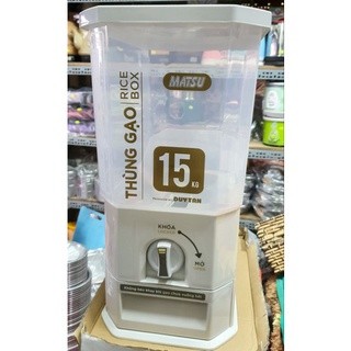 Thùng đựng gạo thông minh hàng cao cấp Duy Tân 15kg/25kg