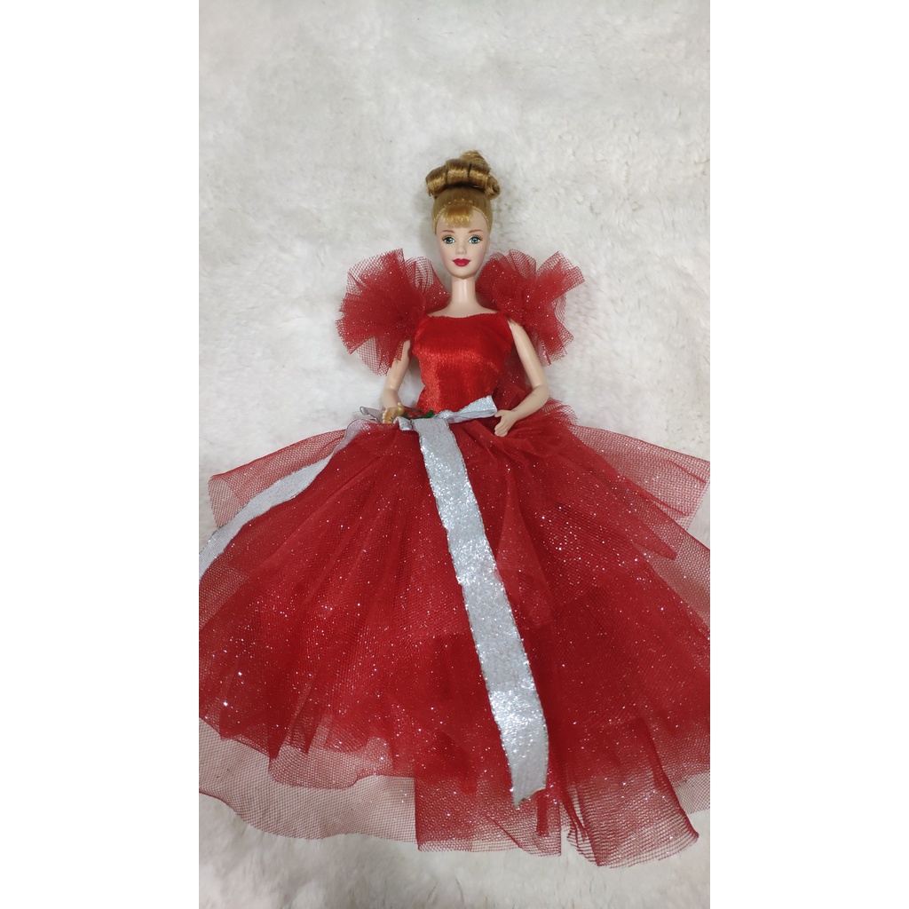 Búp bê barbie  muse váy holiday