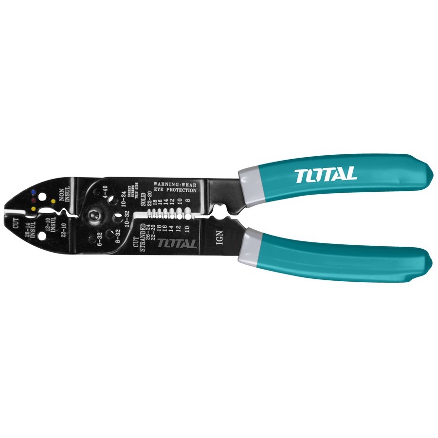 ĐỒ NGHỀ TOTAL Kềm tuốt dây điện 8.5inch & 10inch THT15851 -> THT15101