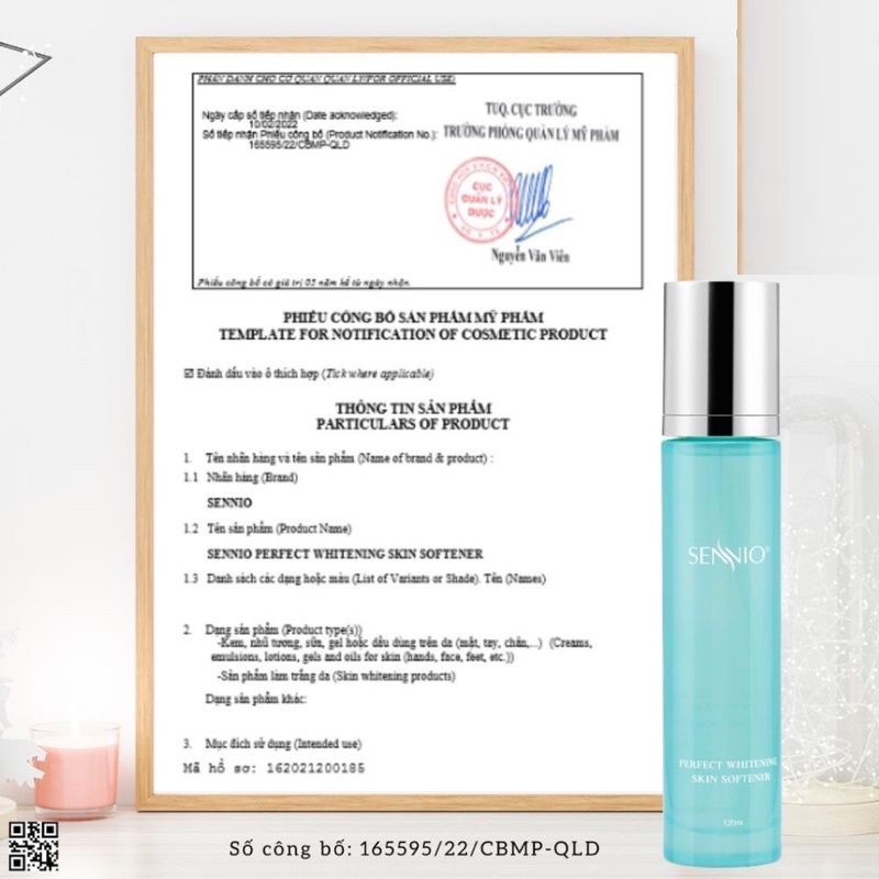 Nước Hoa Hồng Cấp Ẩm Se Khít Lỗ Chân Lông Dành Cho Da Dầu Mụn Perfect Whitening Skin Softner  150ml BDL150