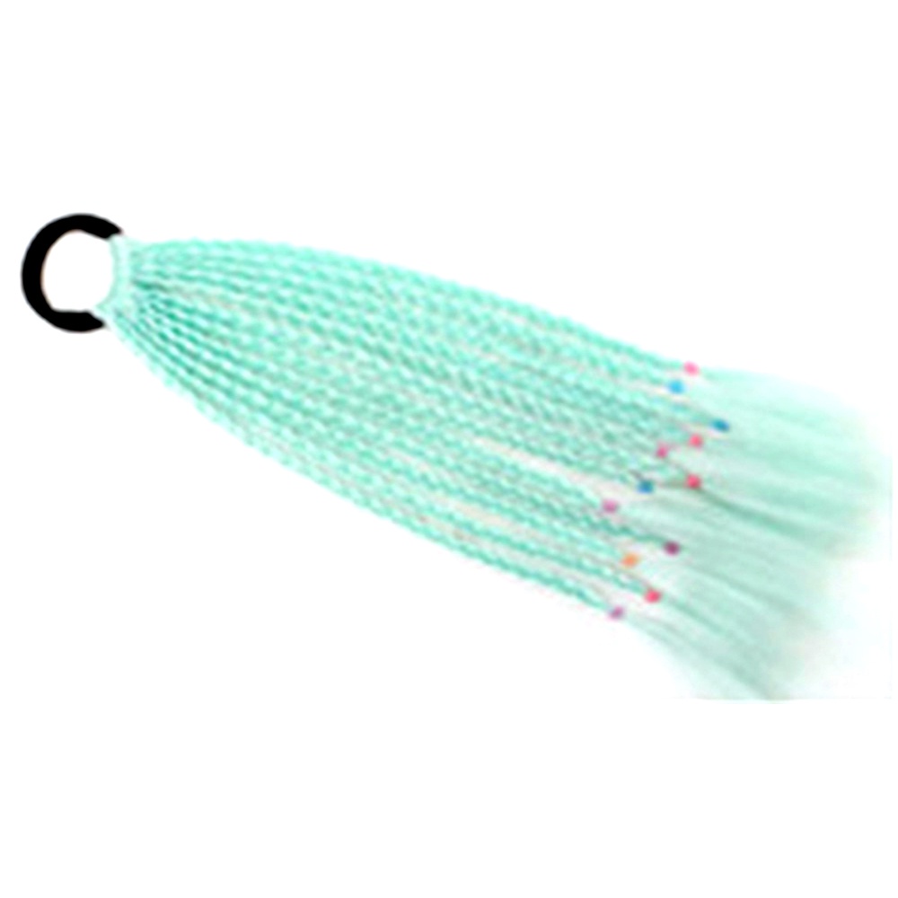 Dây Buộc Tóc Cao Su Dày Co Giãn Gắn Tóc Giả Thắt Bím Dành Cho Bé Gái