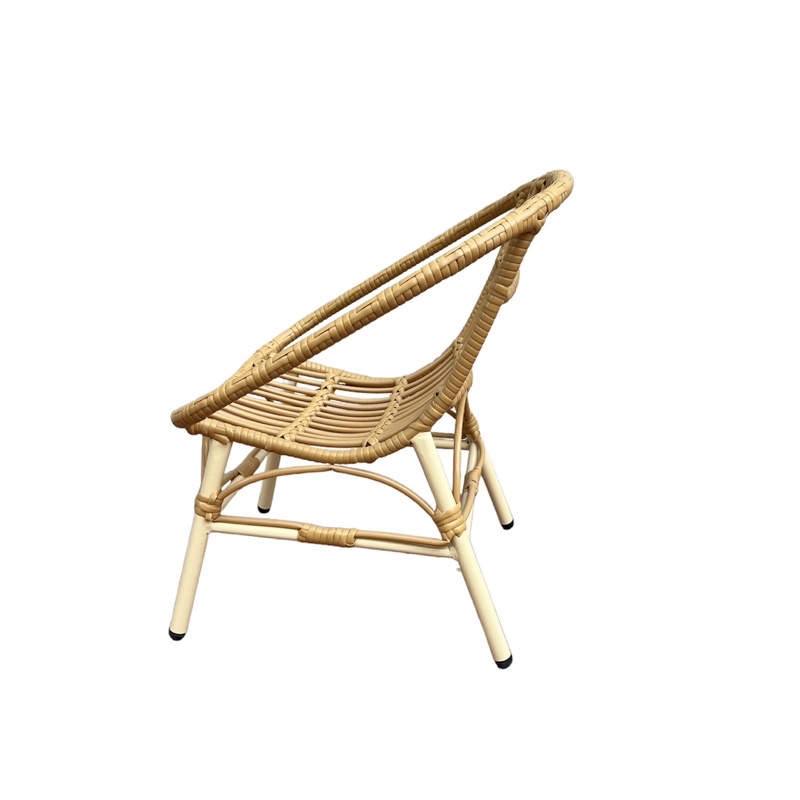 Ghế mây nhựa ghế sò tự nhiên quán cafe, trà chanh, ghế ban công, hè, sân vườn, ghế đa năng, ghế homestay