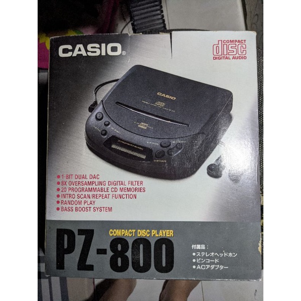 Máy hát đĩa cầm tay Casio Pz-800 fullbox