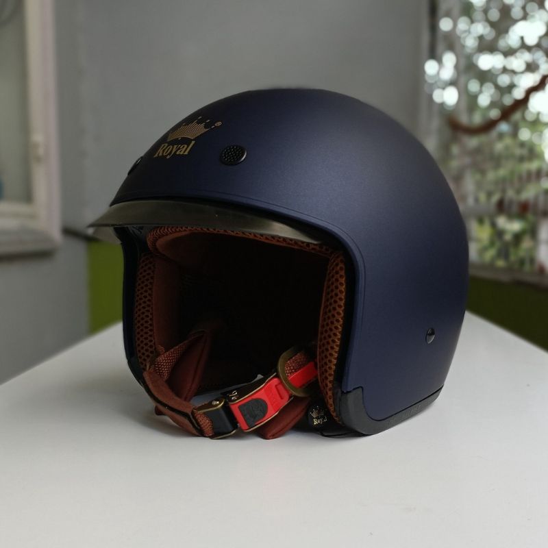 Nón 3/4 kính âm royal m139 an toàn chắc chắn