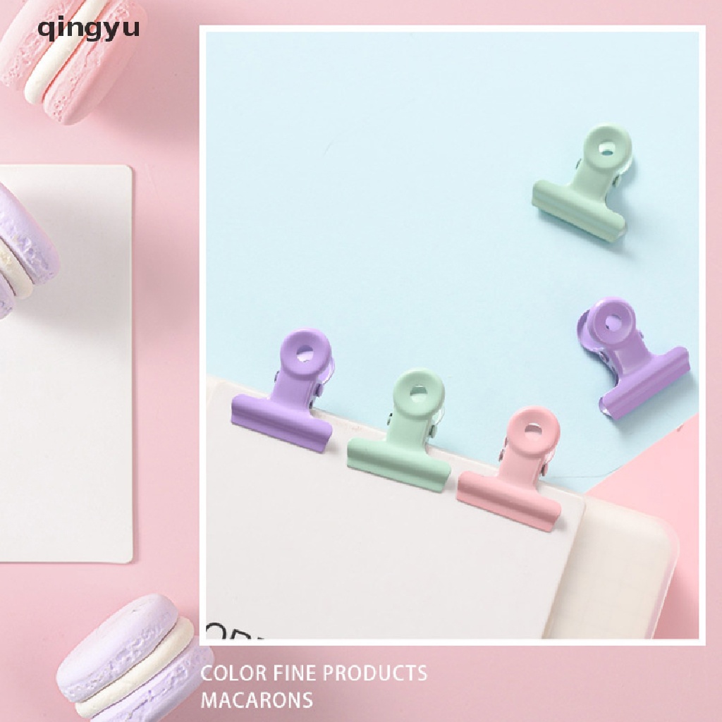 Kẹp Giấy Đánh Dấu Sách Nhiều Màu Sắc qingyu Dành Cho Văn Phòng