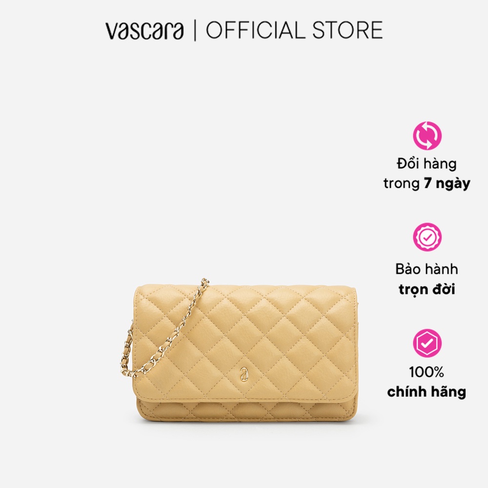 Vascara Túi Xách Chần Bông Quai Dây Phối Xích - SHO 0190