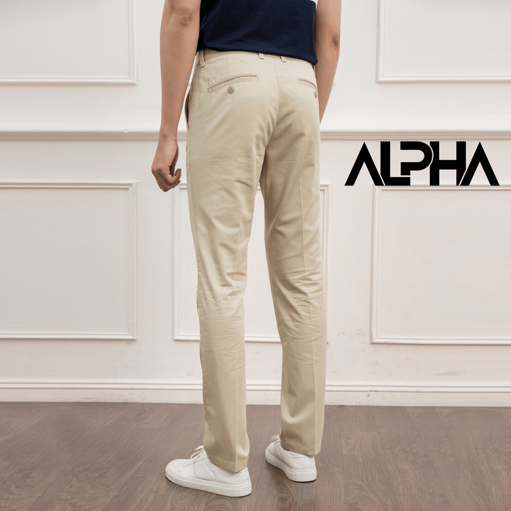 Quần kaki nam dài kiểu dáng trẻ trung năng động GEN ALPHA quần kaki cao cấp dáng slimfit GEN0232