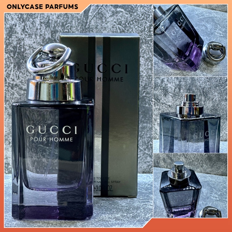 Nước Hoa Nam Hàng Pháp Gucci Pour Homme EDT chai 90ml . Lưu hương 12-14h