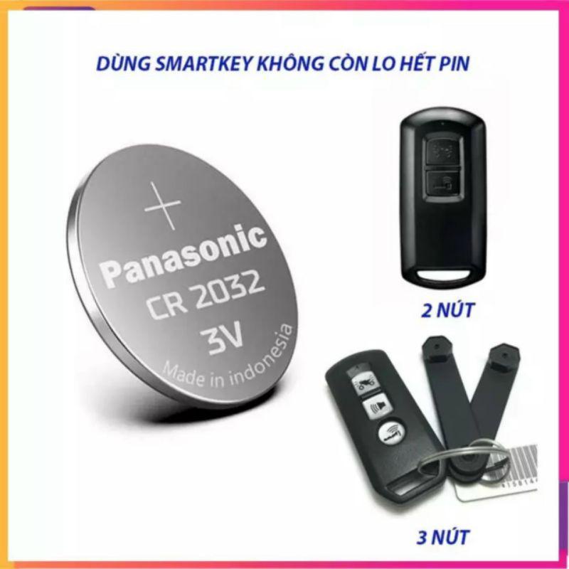 Vỉ 1-5 Viên Pin Thay Thế Cho Chìa Khoá SmartKey Xe Máy Honda Lead, SH, SH Mode, Yamaha EX, Janus, Grand... Phụ Kiện XT